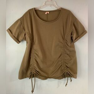 Cato ladies army green sweatshirt size XL